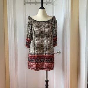 Angie Print Dress Size L